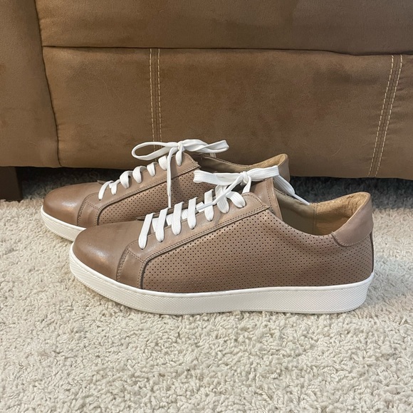 Men’s‎ Genuine Italian Leather Sneakers - From Italy - Picture 1 of 7